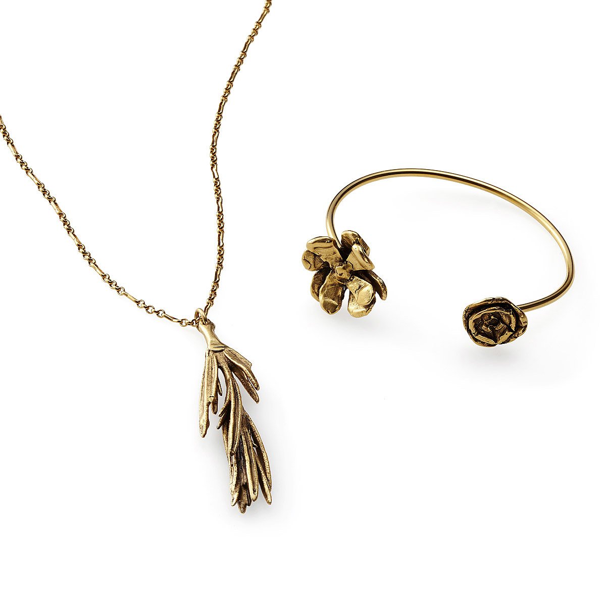 City Herb Garden Rosemary Pendant handmade necklace, herb necklace