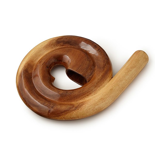 Spiral Didgeridoo wooden didgeridoo, wood