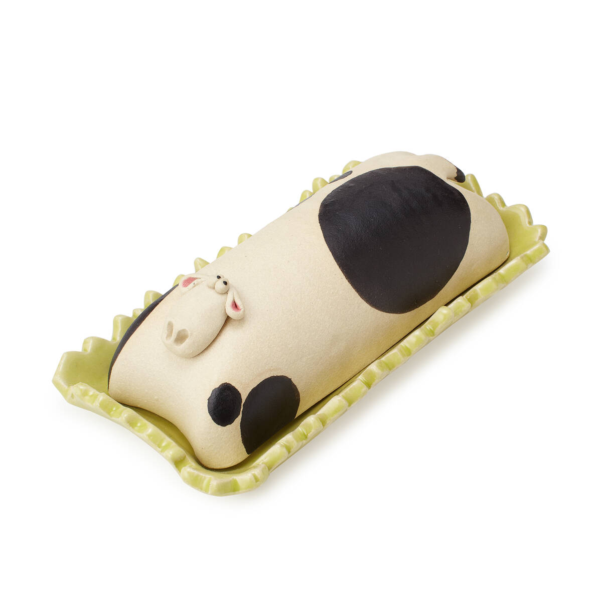 Marjorie the Cow Butter Dish butter keeper