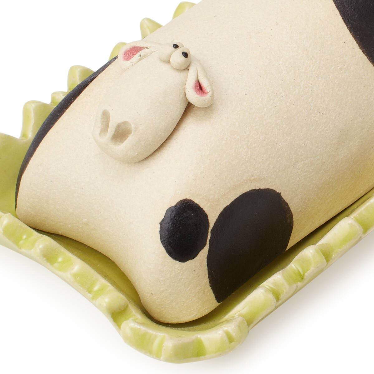 Marjorie the Cow Butter Dish butter keeper