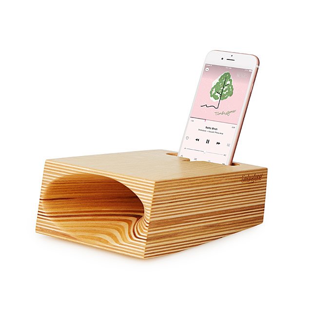 Timbrefone Acoustic Phone Amp | Wood 