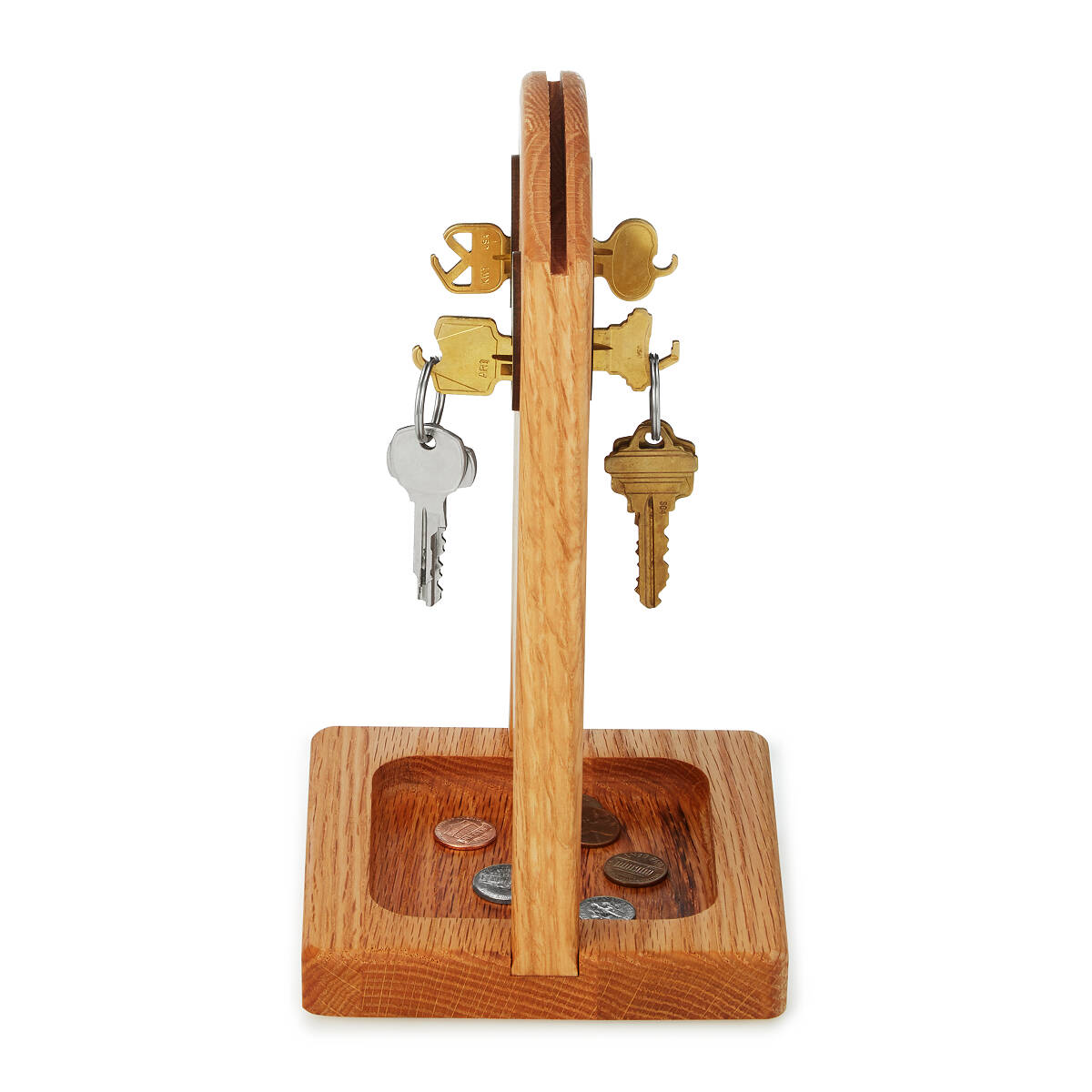 Out the Door Tabletop Key Holder Handmade Key Organizer