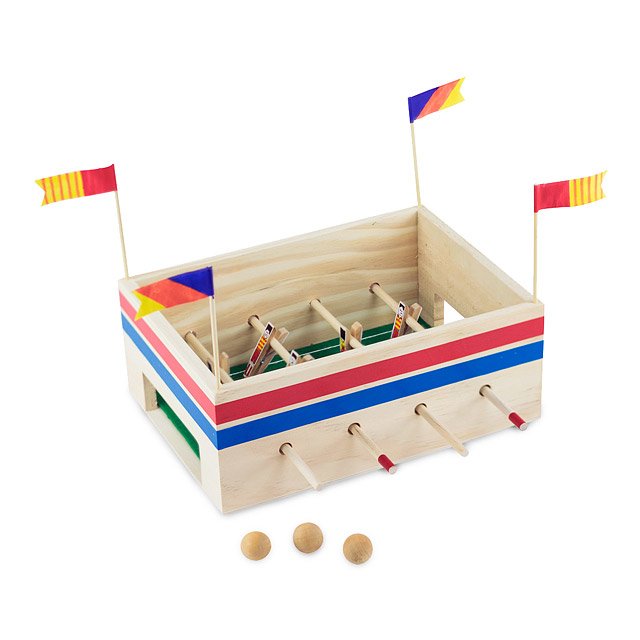 DIY Mini Foosball Table portable foosball