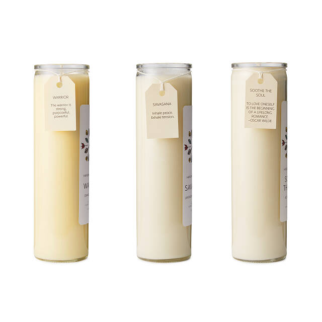 yoga candles