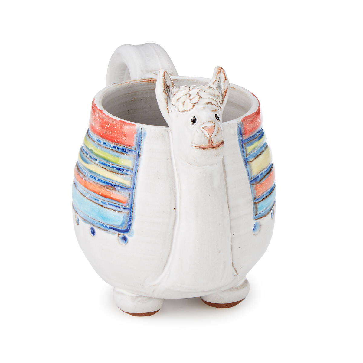 Llana the Llama Mug Handmade Llama Coffee Mug