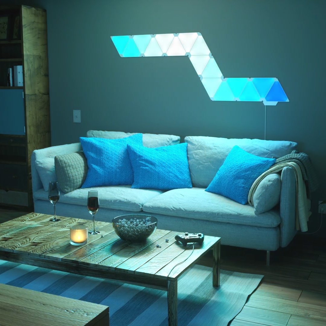 Smart Lighting Panels Custom Lighting Wall Design