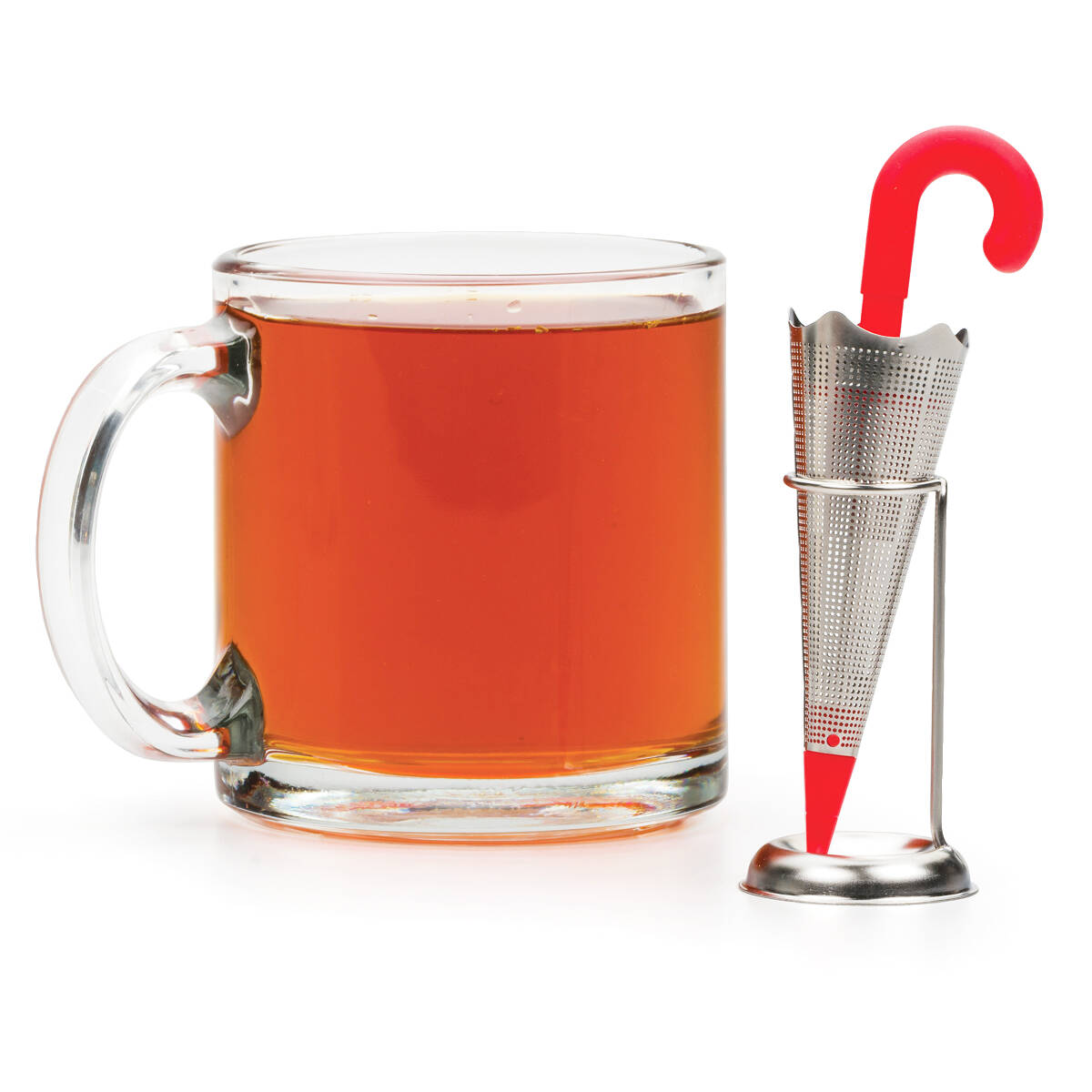 Umbrella Tea Infuser with Stand tea steeper, tea strainer