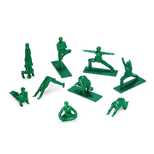 yoga army men