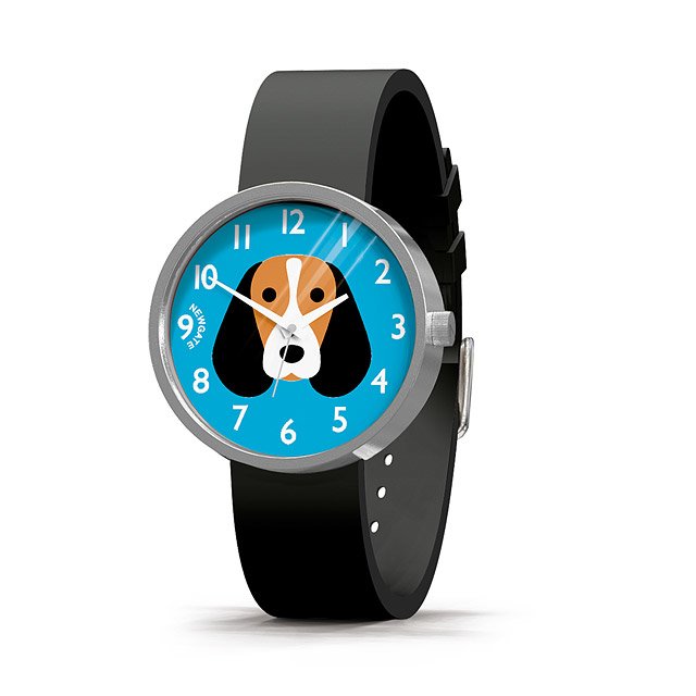 Woof Dog Watches stainless steel watch, analog watch