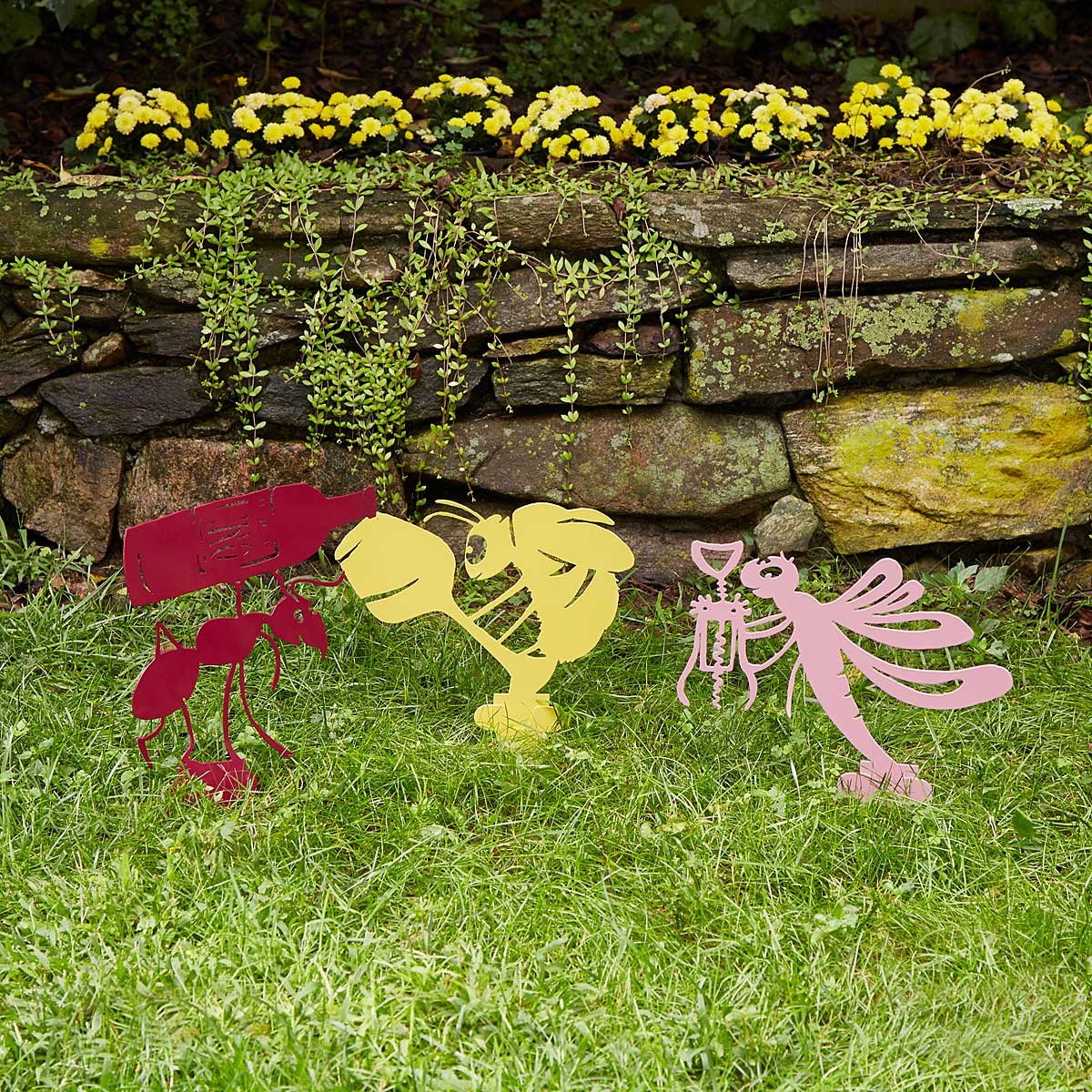 Zen Dog Garden Sculpture zen garden, praying sculpture