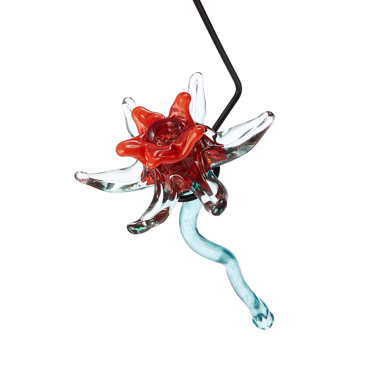 Glass Blossom Hummingbird Feeder Gardening Gifts Gifts For Bird