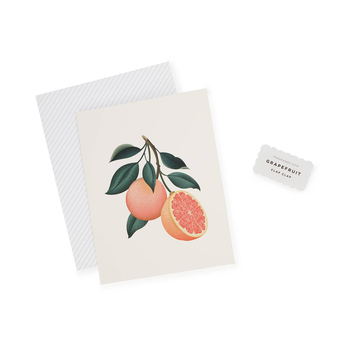 Botanical Scented Cards- Set of 5 | Grapefruit, Lavender, Peonies ...