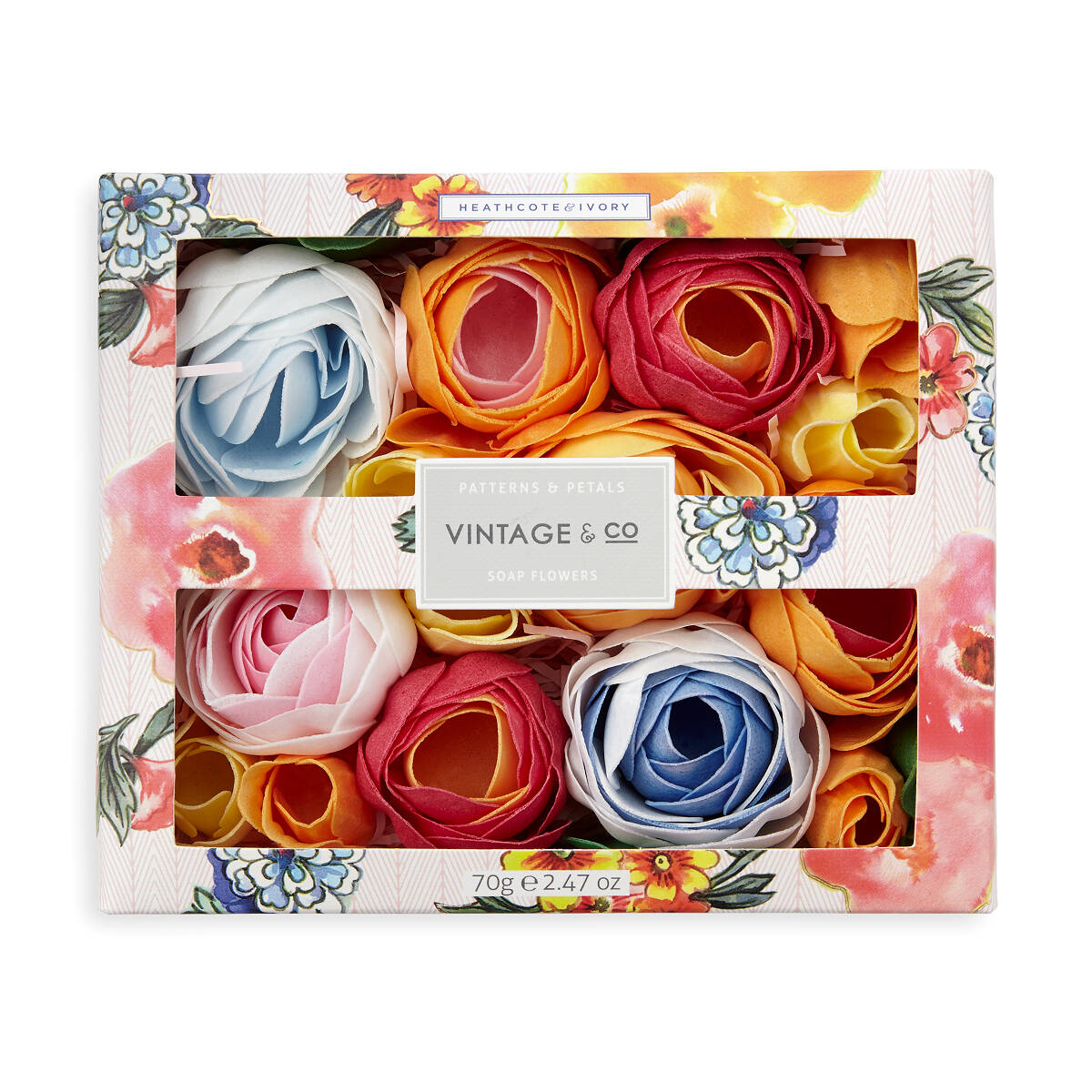 Soap Flower Bathing Petals | unique soap, bath decor | UncommonGoods