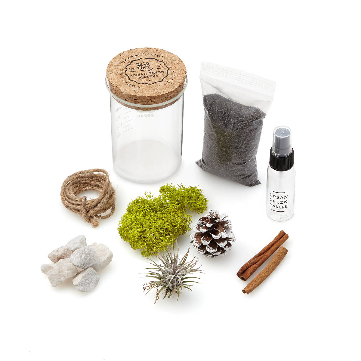 Beaker Terrarium Kit Terrarium kit, DIY terrarium