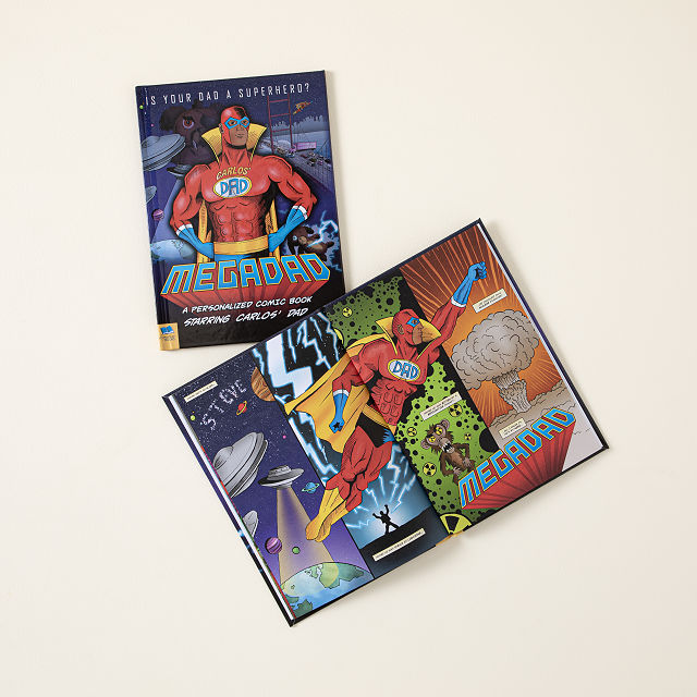 Mega Dad Personalized Comic Book What To Get Your Dad In 2020 | Cool Gift Ideas For Men