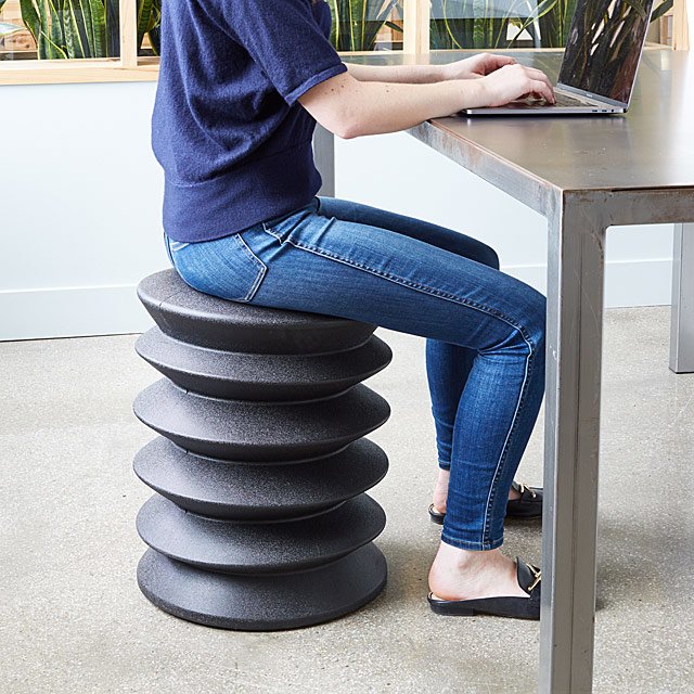 Ergonomic Active Sitting Stool Modern Office Chair Active Sitting Uncommon Goods