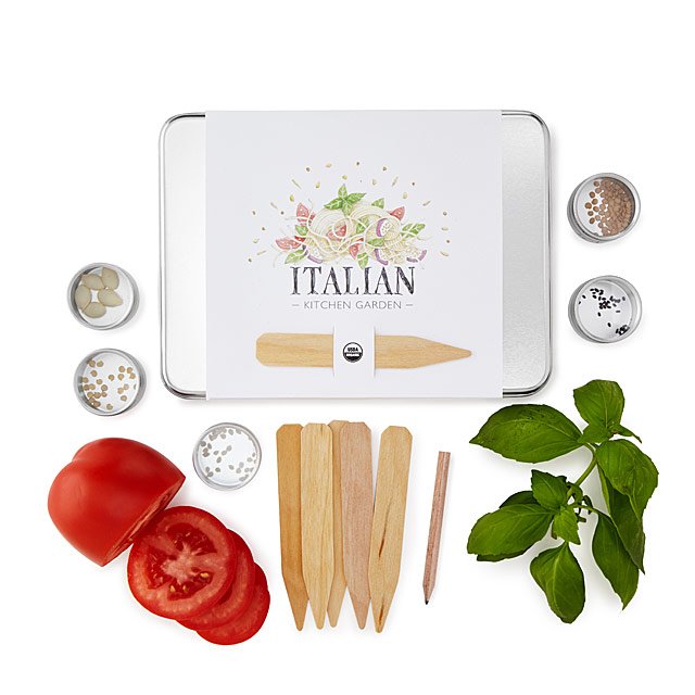 Italian Kitchen Garden Kit Food Gifts, Garden Gifts