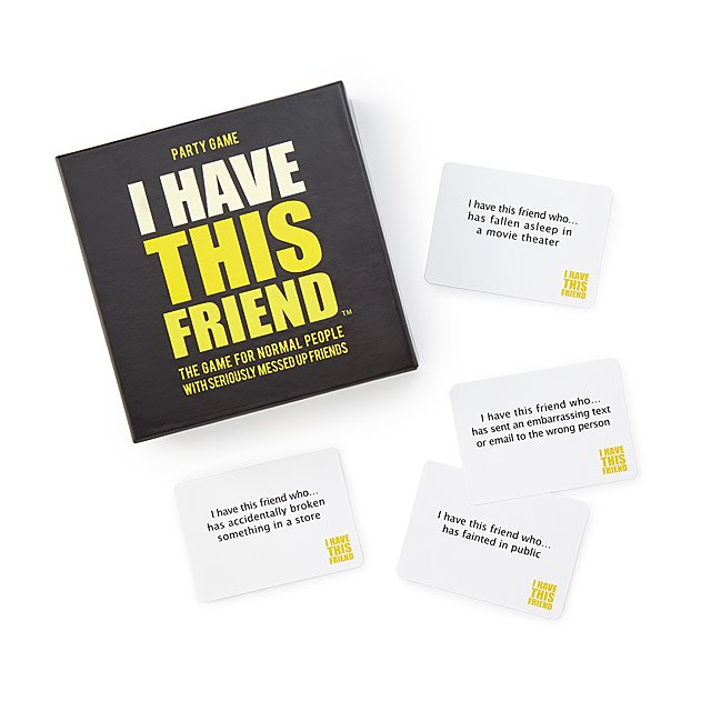 I Have This Friend Party Game
