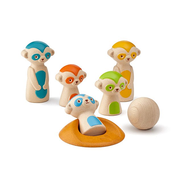 plan toys monkey bowling
