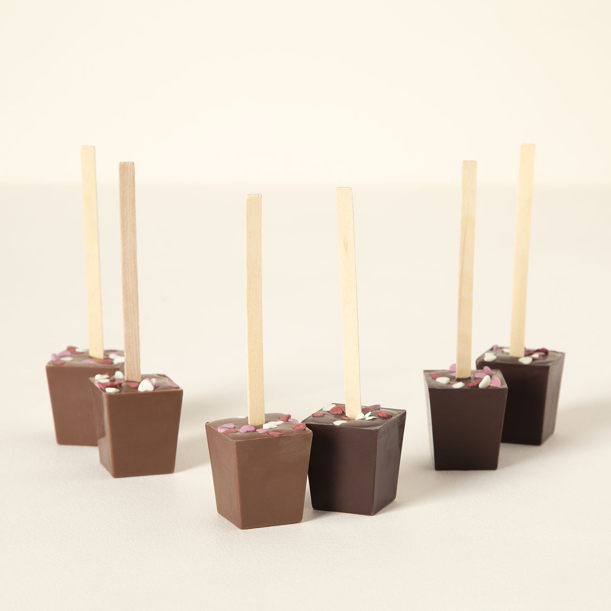 Valentine Hot Chocolate on a Stick | Small Batch Cocoa | UncommonGoods