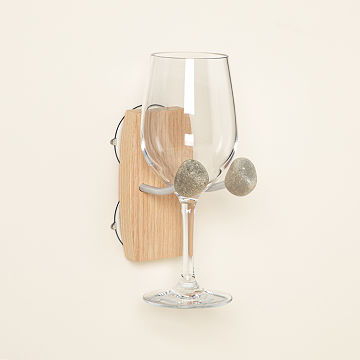Uncommon Goods | Wine Chilling Coasters with Glasses - Set of 2 | Drink  Coasters