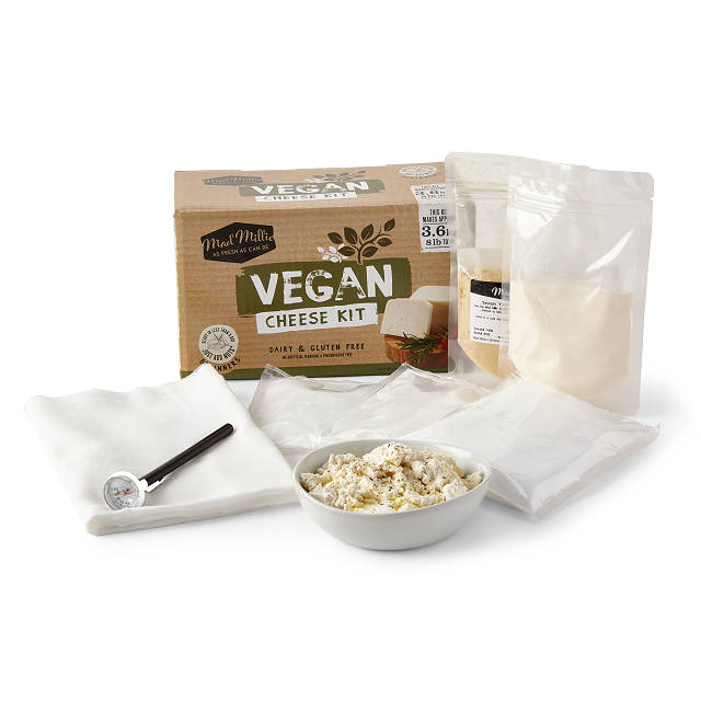 Vegan Food Hamper Vegan Wedding Gift, Vegan Gift Vegan Cheese Making Kit Vegan Gifts Vegan Food Gift best before 20082020