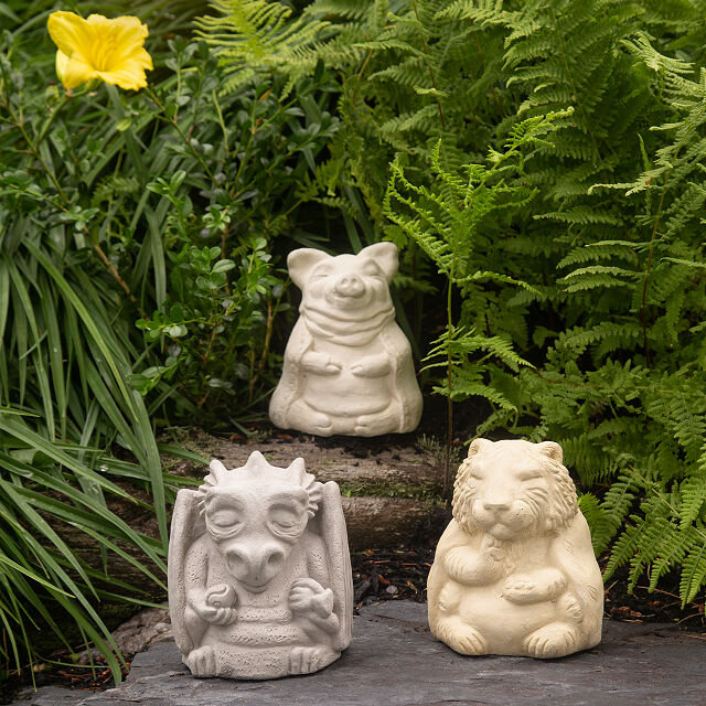 Chinese Zodiac Zen Garden Sculptures, Zen Animal Garden Sculptures