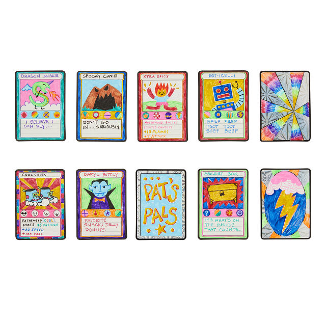 Make Your Own Trading Cards Kit Diy Kids Tcg Uncommon Goods