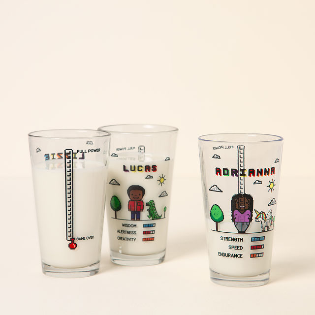 Personalized Retro Gamer Pint Glass