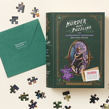 Uncommon Goods | Murder Mystery Jigsaw Puzzle - The Collector