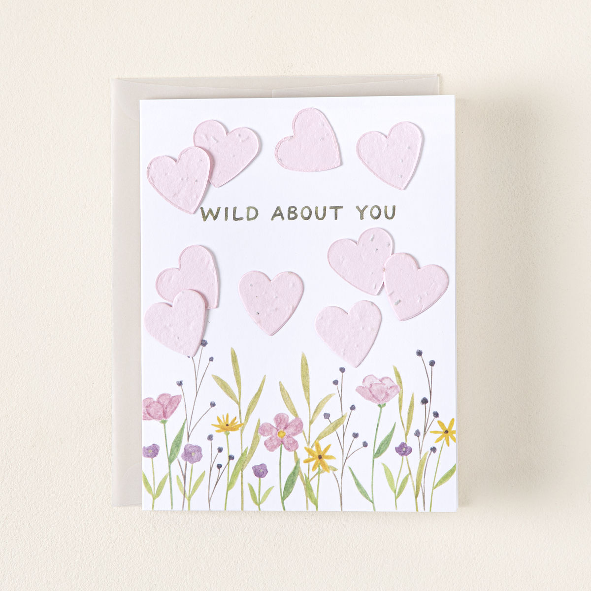 Seeded Confetti Card