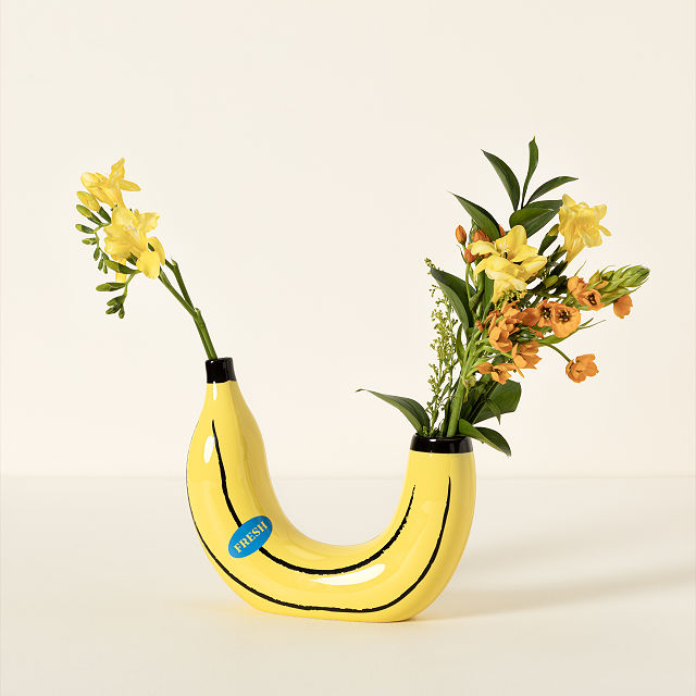 A-peeling Banana Vase