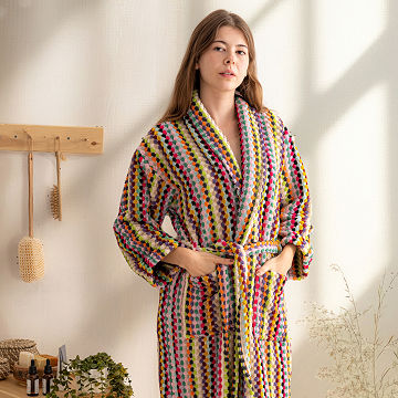 uncommon goods turkish cotton spa dress Uncommon Goods | Pearl Grey L/XL - Turkish Cotton Spa Dress | Personal Care