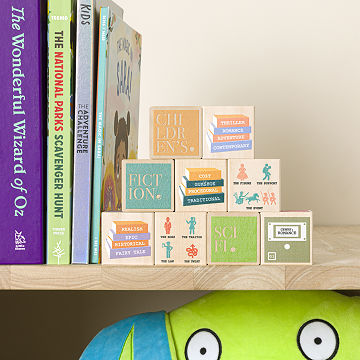 Uncommon Goods Periodic Table Building Blocks Toy Blocks