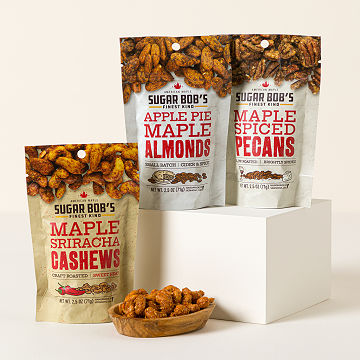 Uncommon Goods | Nostalgic Sports Nuts Sampler | Mixed Nuts | 4.8